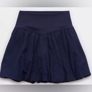 NWT AErie offline  real me bubble skort Navy Blue size XL
